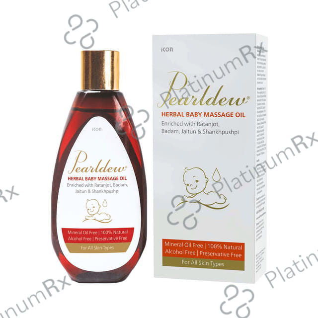Pearldew Herbal Baby Massage Oil