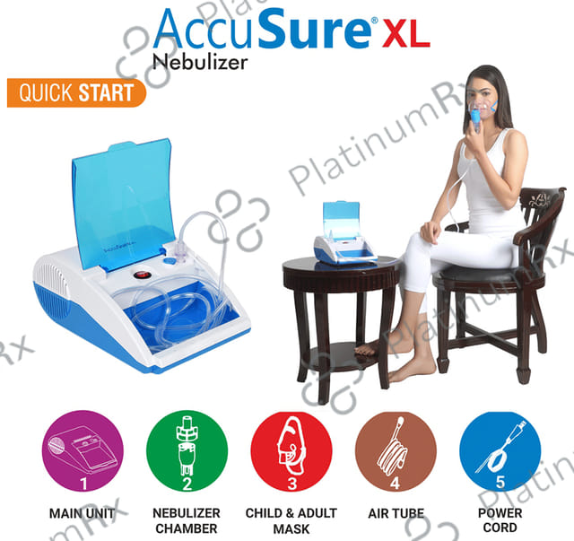 AccuSure Nebulizer XL Blue