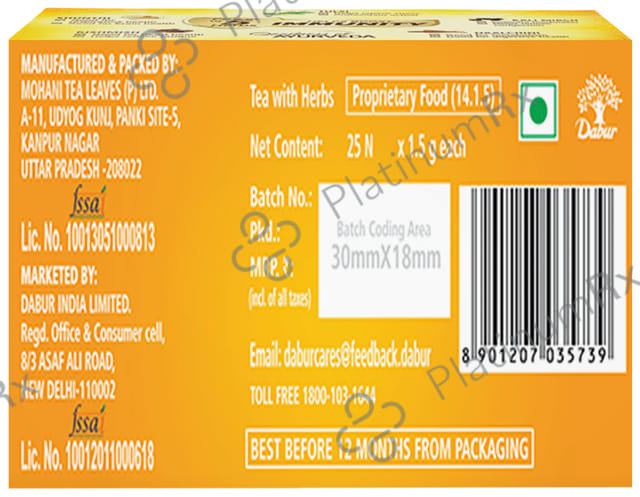Dabur Vedic Suraksha for Immunity - Black Tea