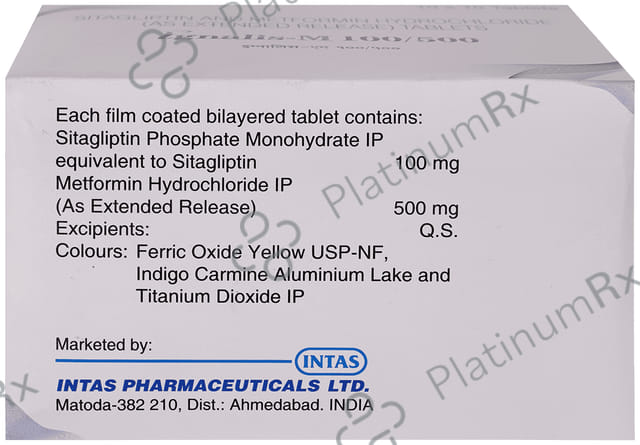 Ignalis M 100/500mg Tablet PR 10s