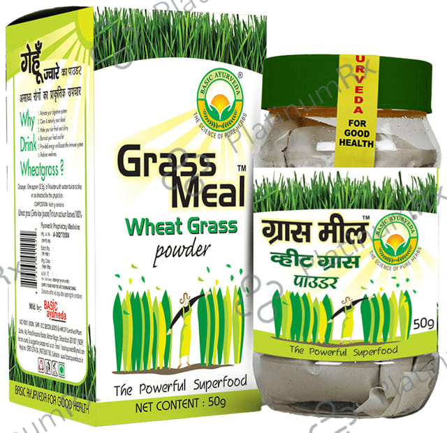 Basic Ayurveda Grass Meal Wheat Grass Powder