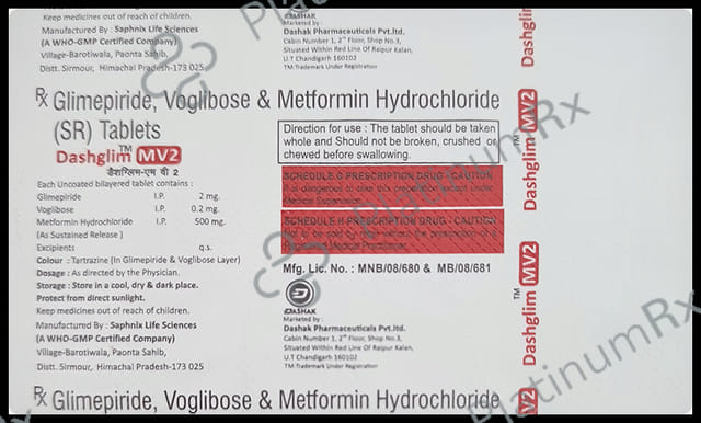 Dashglim MV2 Tablet SR