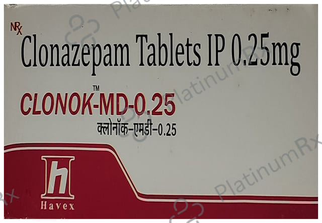 Clonok-MD 0.25 Tablet