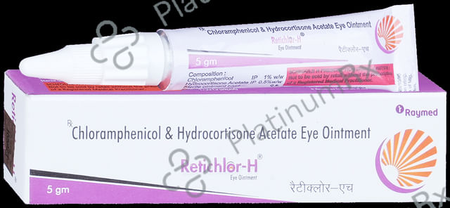 Retichlor H 10/5mg Eye Ointment 5gm