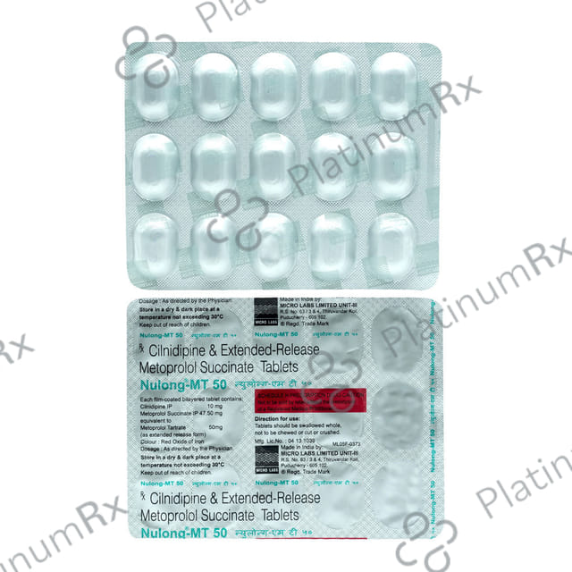 Nulong MT 25/10 Tablet 15s
