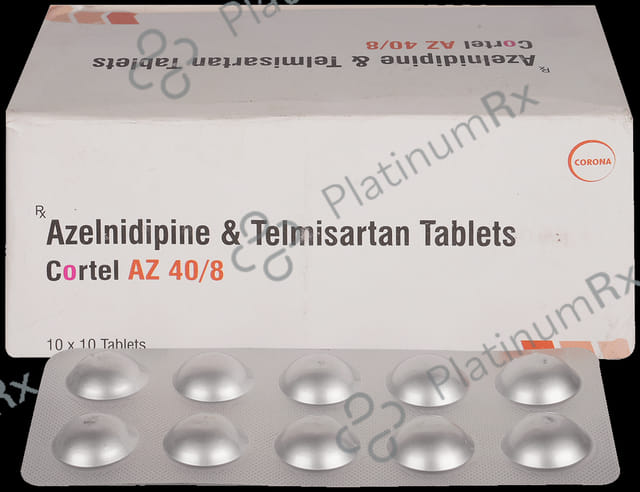 Cortel AZ 8/40mg Tablet 10s