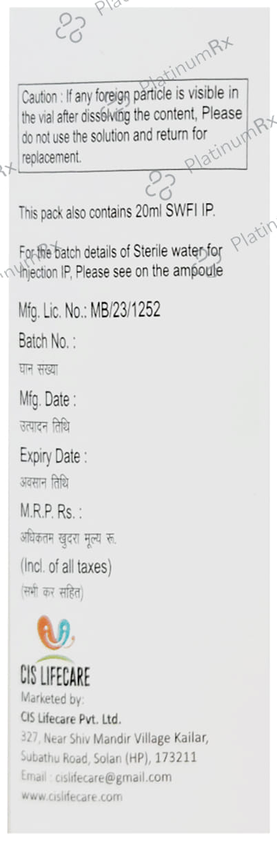 Pact 4.5 4000/500mg Injection 1s