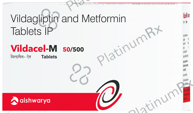 Vildacel-M 50/500 Tablet