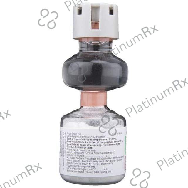 Solu Medrol 1gm Injection 8ml