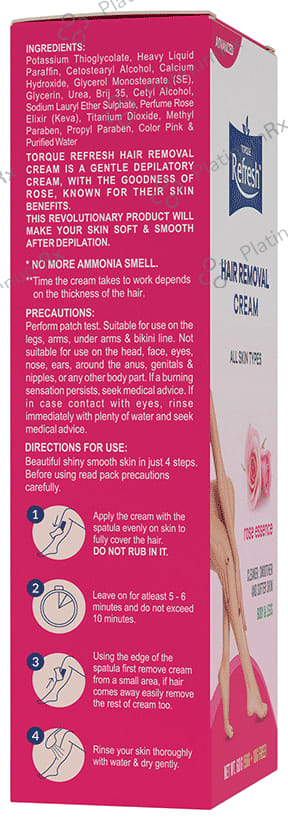 Refresh Rose Essence Hair Removal Cream (60gm Each)