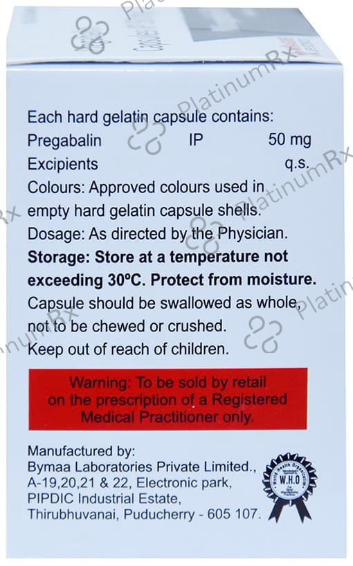 Miragalin 50mg Tablet