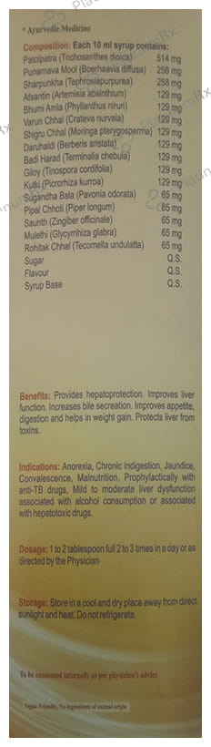 Maha Herbals Livo Peace Syrup