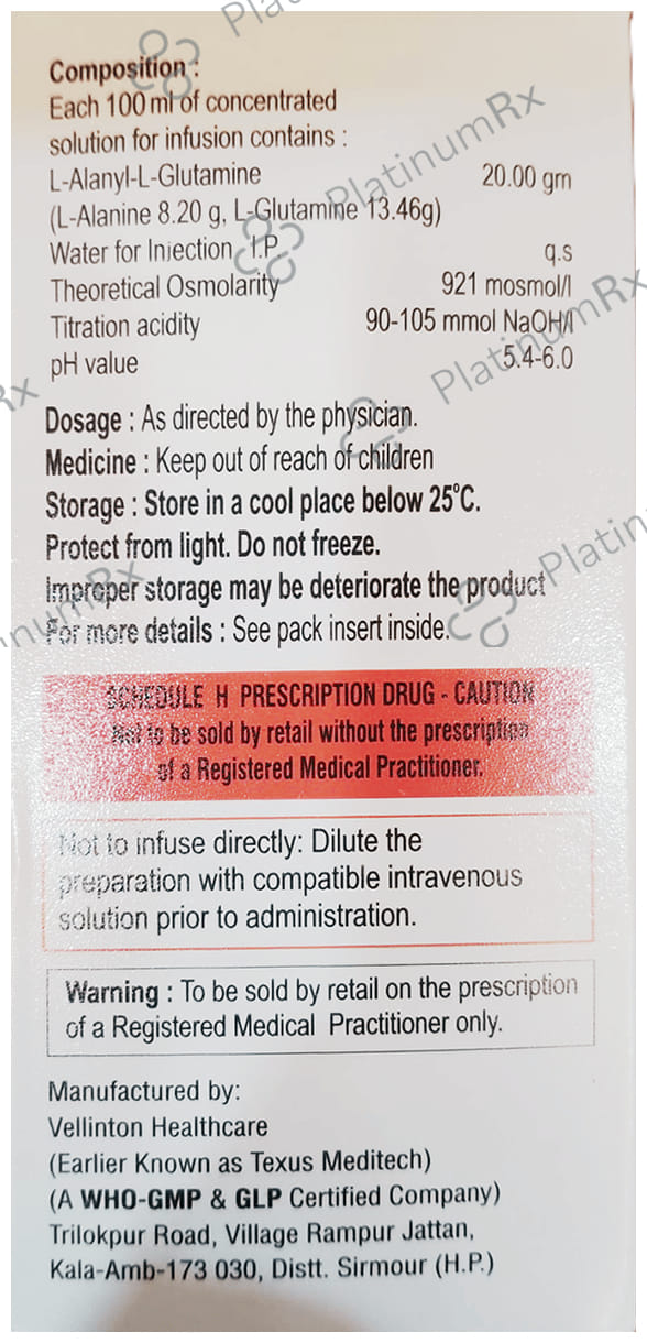 Avnyl 100 20000mg Injection 100ml