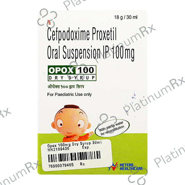 Opox 100mg Dry Syrup 30ml