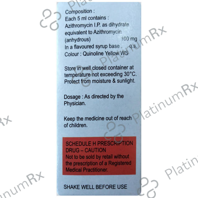 Zithrocin 100mg/5ml Oral Liquid