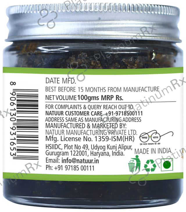 Natuur Body Scrub Brown Sugar & Green Tea