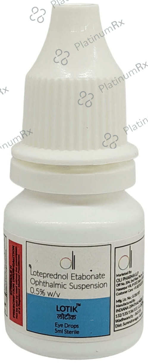 Lotik Ophthalmic Suspension 5ml