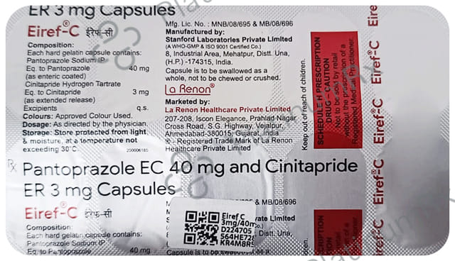 Eiref C 3/40mg Capsule SR 10s