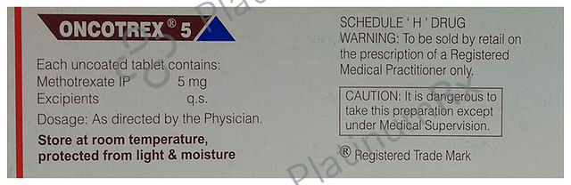 Oncotrex 5mg Tablet 10s