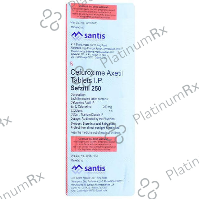 Sefzitil 250 Tablet