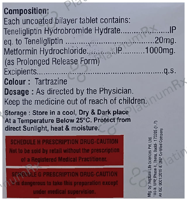 Vriten-M Forte Tablet PR