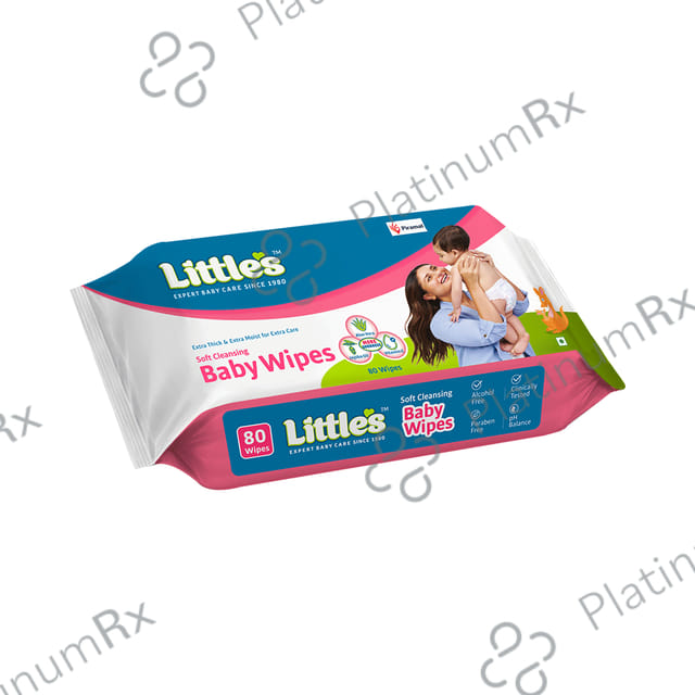 Little's Soft Cleansing Baby Wipes 80 wipes