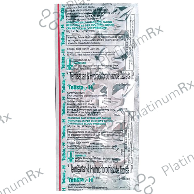 Telista H 12.5/40mg Tablet 15s