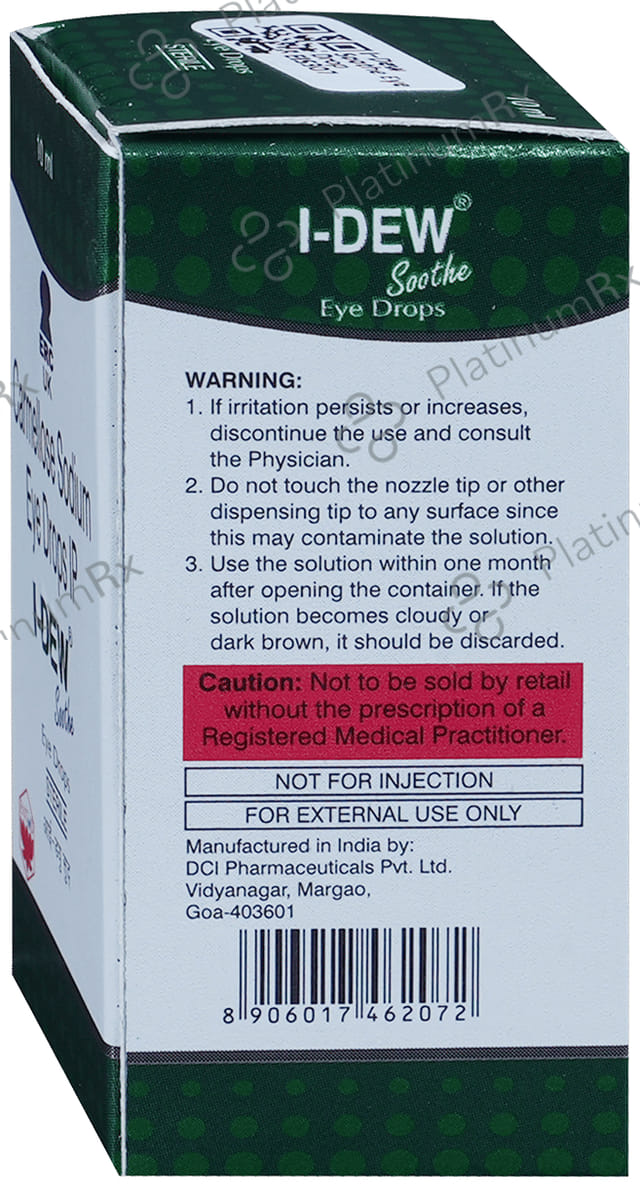 I Dew Soothe 0.5% Eye Drop 10ml