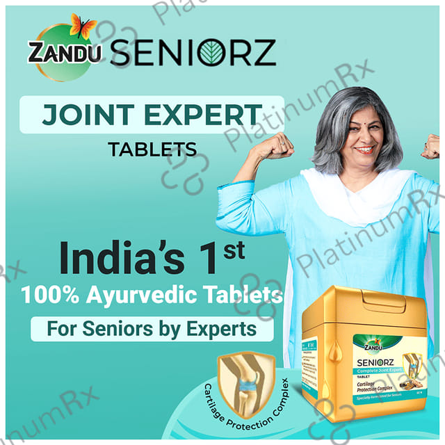 Zandu Seniorz Complete Joint Expert Tablet 60s