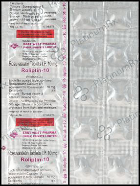 Roliptin 10mg Tablet 10s