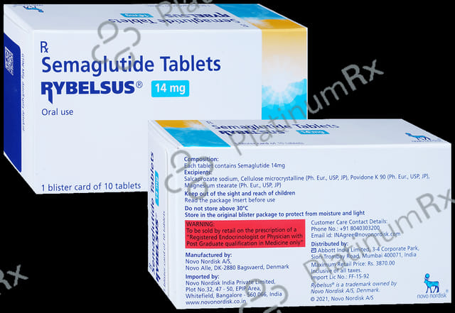 Rybelsus 14mg Tablet 10s