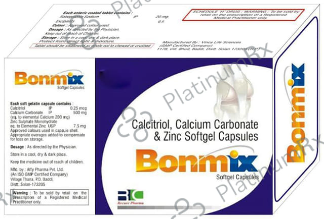 Bonmix 500/7.5mg/0.2mcg Softgel Capsule 10s