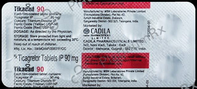 Tikacad 90 Tablet