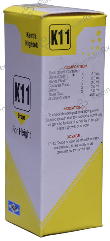 Kent's K11 Height Oral Drops