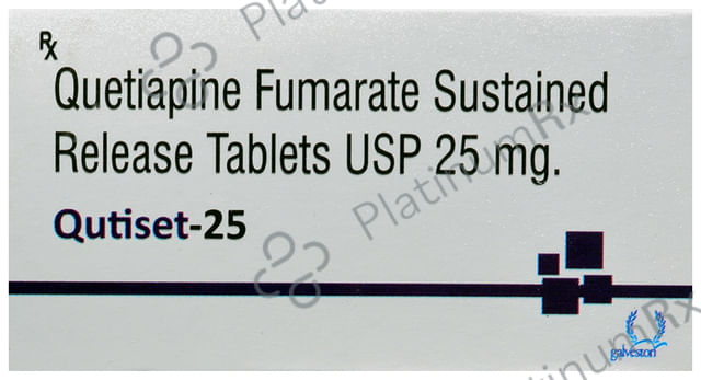 Qutiset 25mg Tablet SR 10s