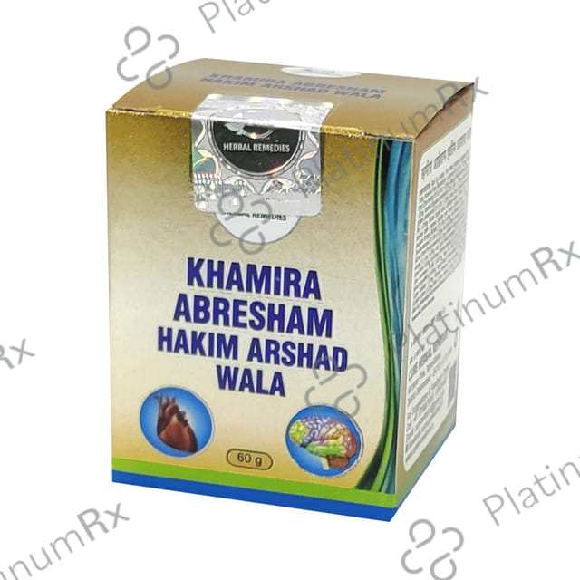 Cure Herbal Remedies Khamira Abresham Hakim Arshad Wala 60 gm