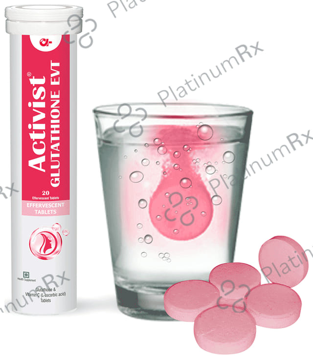 Activist Glutathione Effervescent Tablet 20s