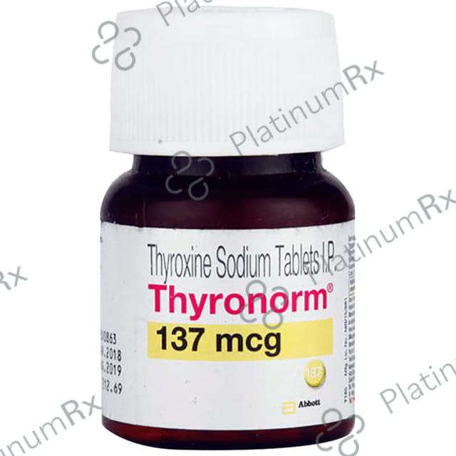 Thyronorm 137mcg Tablet 120s