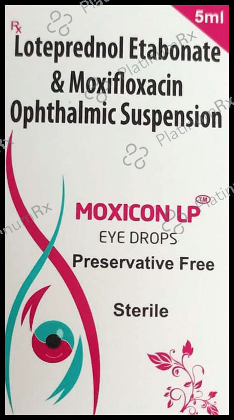 Moxicon LP Eye Drop 5 Ophthalmic Suspension
