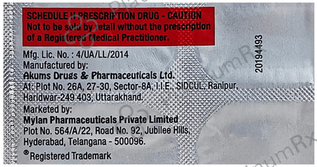 Myprazol L 75mg/40mg Tablet