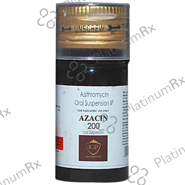Azacin 200mg Oral Suspension 30ml