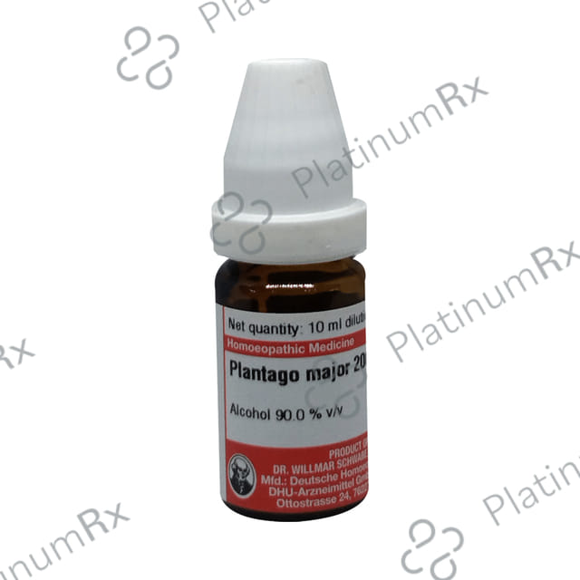 Dr Willmar Schwabe Germany Plantago Major Dilution 200