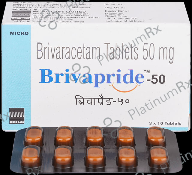 Brivapride 50mg Tablet 10s