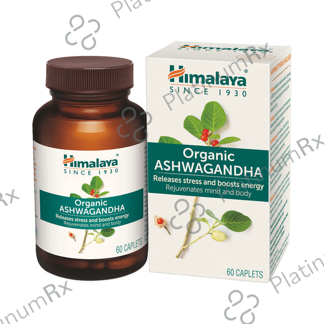 Himalaya Organic Ashwagandha Caplet 60s