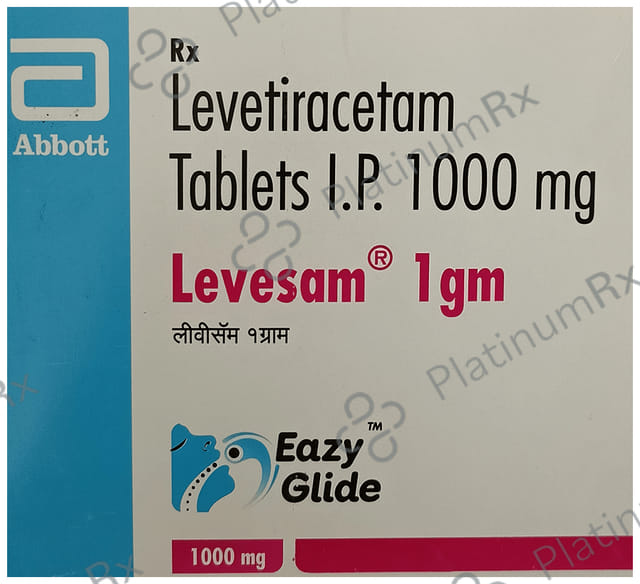 Levesam 1gm Eazy Glide Tablet 15s