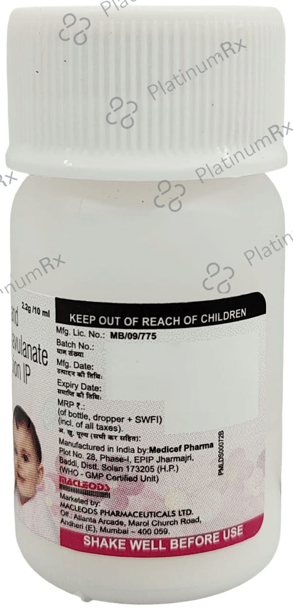 Sensiclav 80/11.4mg Drop 10ml