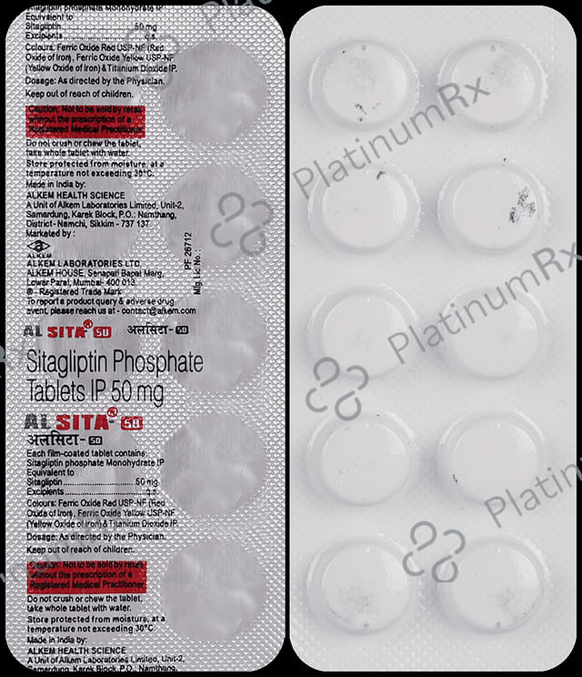 Alsita 50mg Tablet 10s