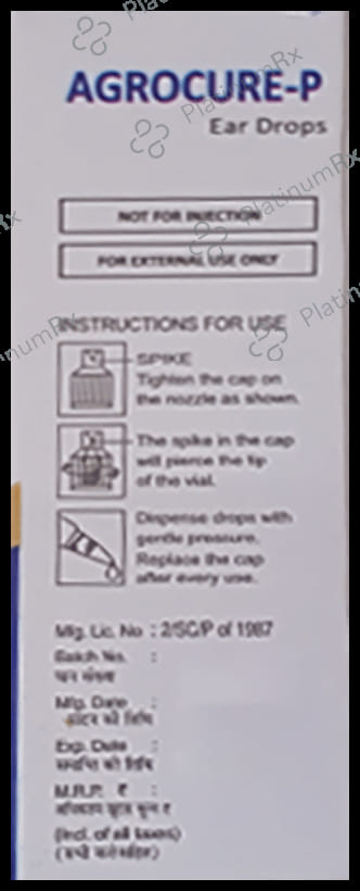 Agrocure P Ear Drop 5ml
