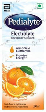 Pedialyte Electrolyte Enriched Fruit Drink Orange