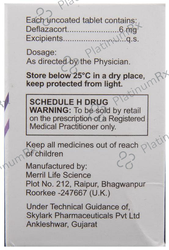 Enzocort 6mg Tablet 10s